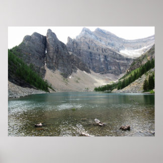 Moutain e Lake View Poster