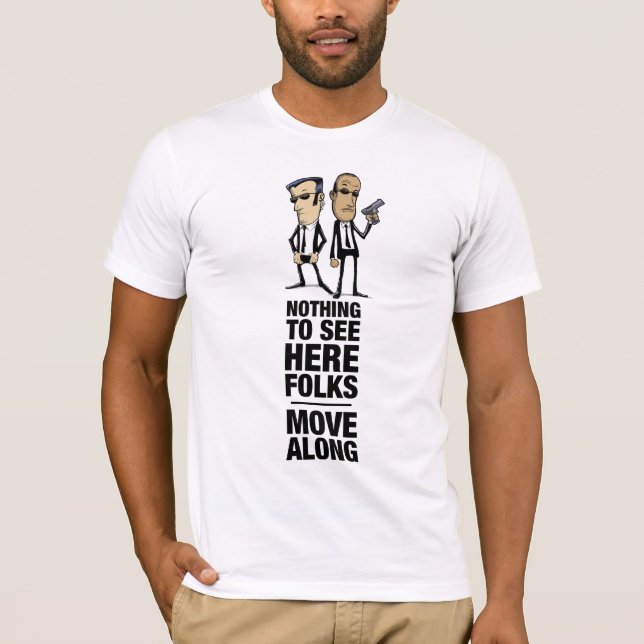 Mova-se ao longo do t-shirt (Frente)