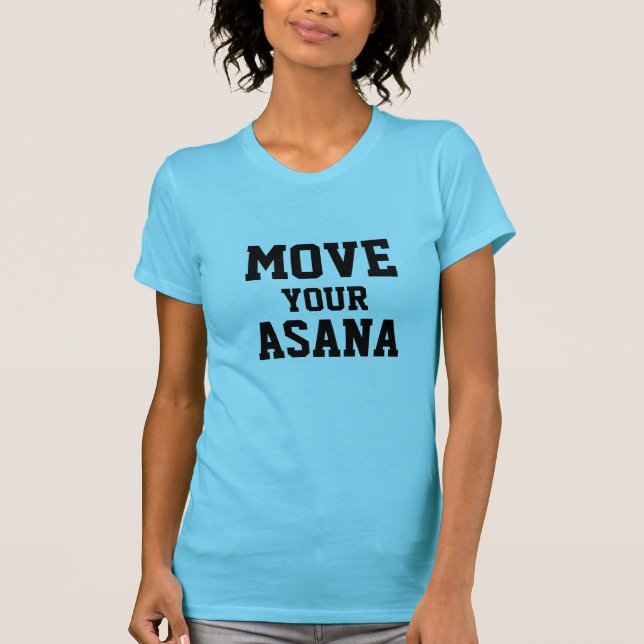MOVA SEU T-SHIRT DA IOGA DE ASANA (Frente)