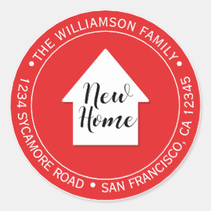 Movemos a etiqueta de Novo Endereço Doméstico Verm