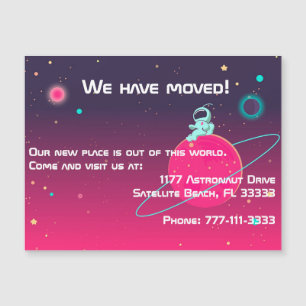 Movemos o Astronauta Cuta na Ilustração Espacial