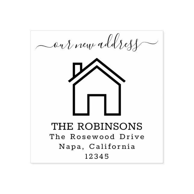 Movendo Carimbo de Borracha de Texto Personalizado (Impressão)