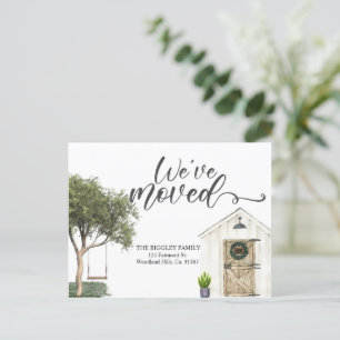 Movendo Cartão de Anúncio,Cartão de Alteração de E