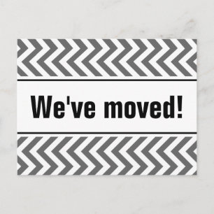 Movendo cartões postais com impressão de faixas de