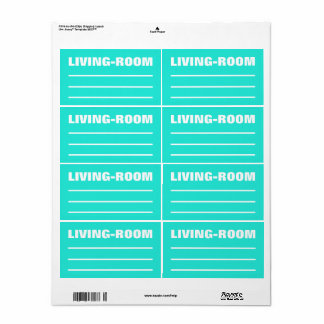 Movendo Etiquetas de Organização de Embalagem - Sa