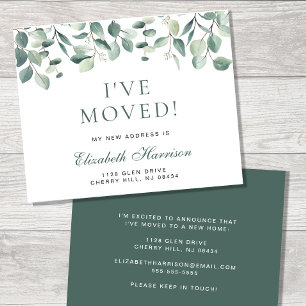 Movi Eucalyptus Greenery Mudando O Anúncio