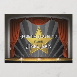 Movie Star - Convite para Graduação
