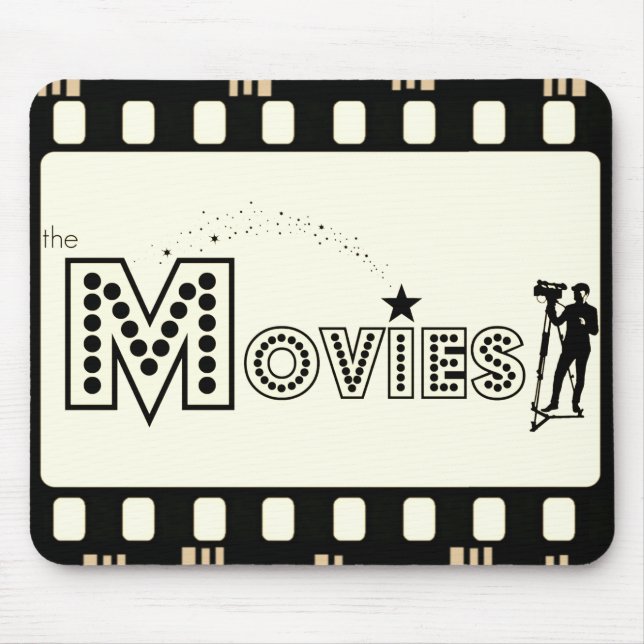 *Movies* Filmstrip Mousepad (Frente)