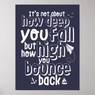 Movimentação de Poster de Cotação de Vida Inspirat