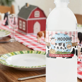 Movimentação Sobre Os Rótulos Da Garrafa De Água D