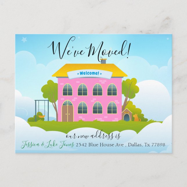 Movimentamos a Casa de Anúncio de Novo Endereço (Frente)