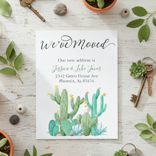 Movimentamos o novo anúncio de endereço House Cact