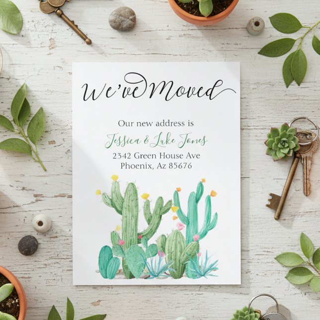 Movimentamos o novo anúncio de endereço House Cact (Criador carregado)