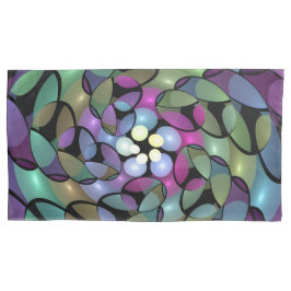 Movimentos Coloridos Abstrato com Arte Fractal em