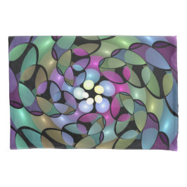 Movimentos Coloridos Abstrato com Arte Fractal em