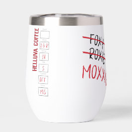 Mox's — Tumbler de vinho