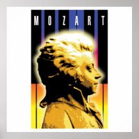 MOZART RAINBOW POSTER