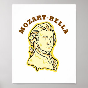 Mozart-rella Engraçado Música Engraçada Poster