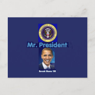 MR Cartão postal do PRESIDENTE