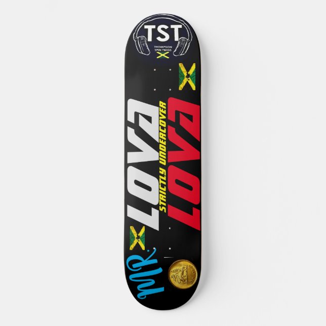 MR LOVA LOVA  8 1/2" Prancha de Skate (Frente)