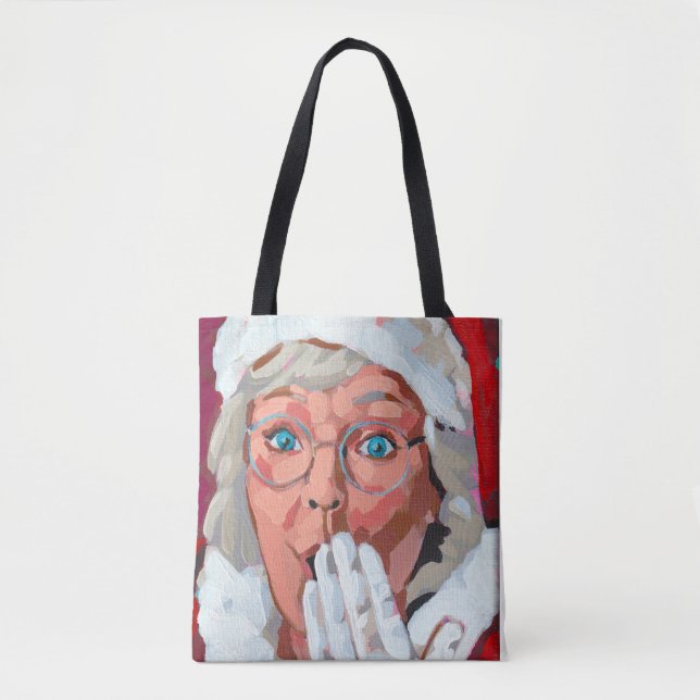 Mr. & Mrs. Claus Tote Bag (Frente)