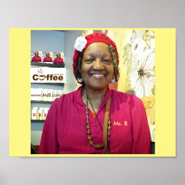 Ms. B- 11" x 8,5", Poster de valor (Matte) (Frente)