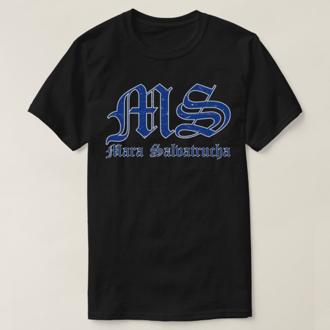 MS Mara Salvatrucha Classic T-Shirt (Frente do Design)