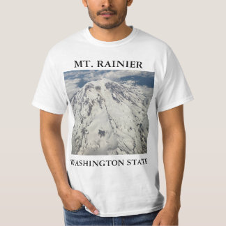 MT aérea. Rainier Washington State T-shirt