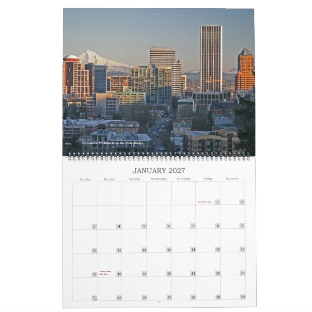 Mt. Calendário da capa (Jan 2027)