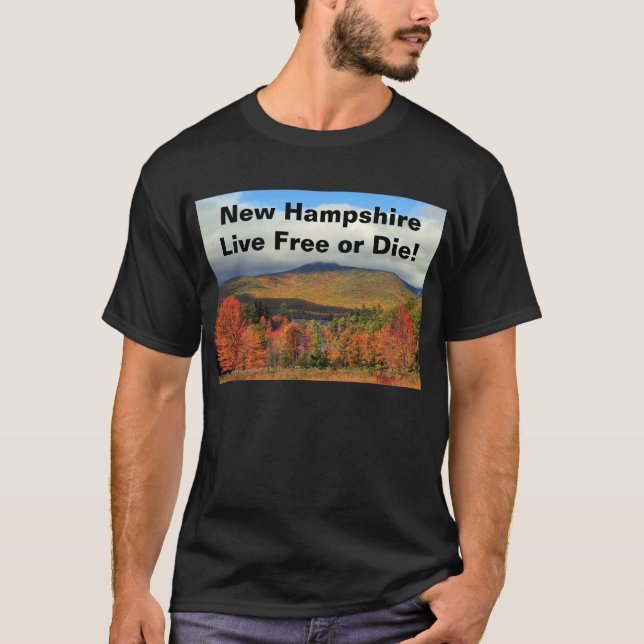 Mt. Chocorua, a camiseta dos homens de New (Frente)