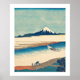 Mt Fuji Japonês Impressão, Papel de Poster de Valo