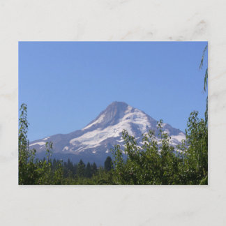 Mt Hood, Oregon em um cartão postal de um dia de a