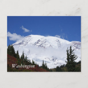 Mt Rainier, cartão postal de Washington