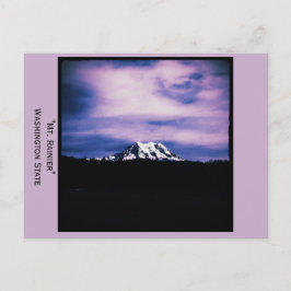 Mt. Rainier, Cartão postal do Estado de Washington