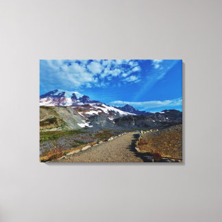 Mt. Rainier Stretch Canvas Print