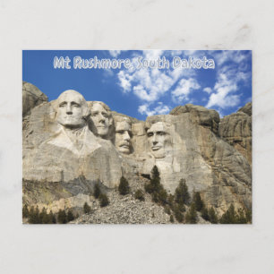 Mt Rushmore, Cartão postal de Dakota do Sul