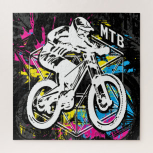 MTB Mountainbike - Mountain Biker Quebra-cabeça MT