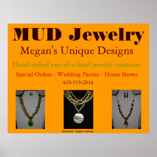 MUD Jewelry Poster
