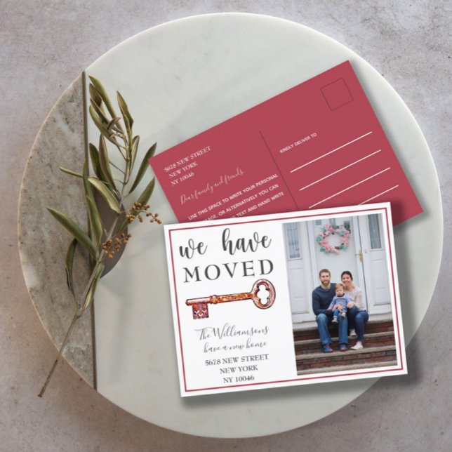  Mudamos - Anúncio de Mudança com Chave Vermelha (Criador carregado)