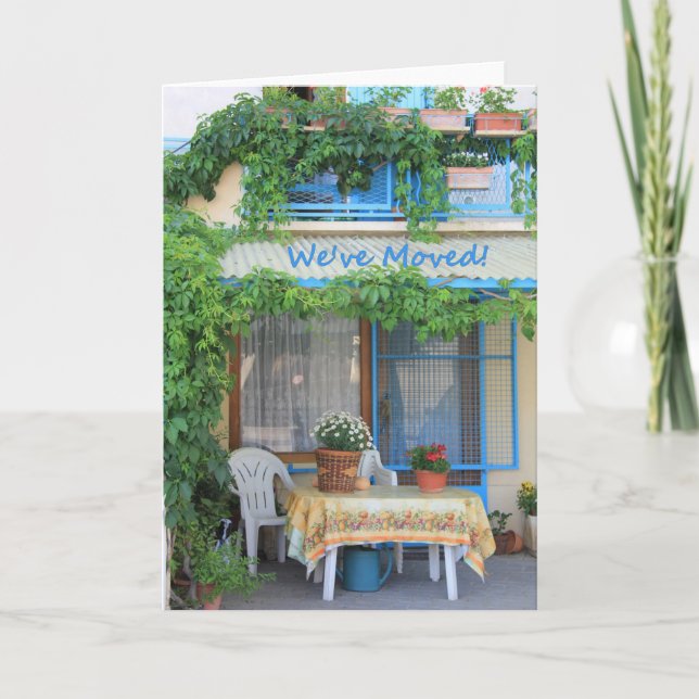 Mudamos - Anúncio de novo endereço (Frente)