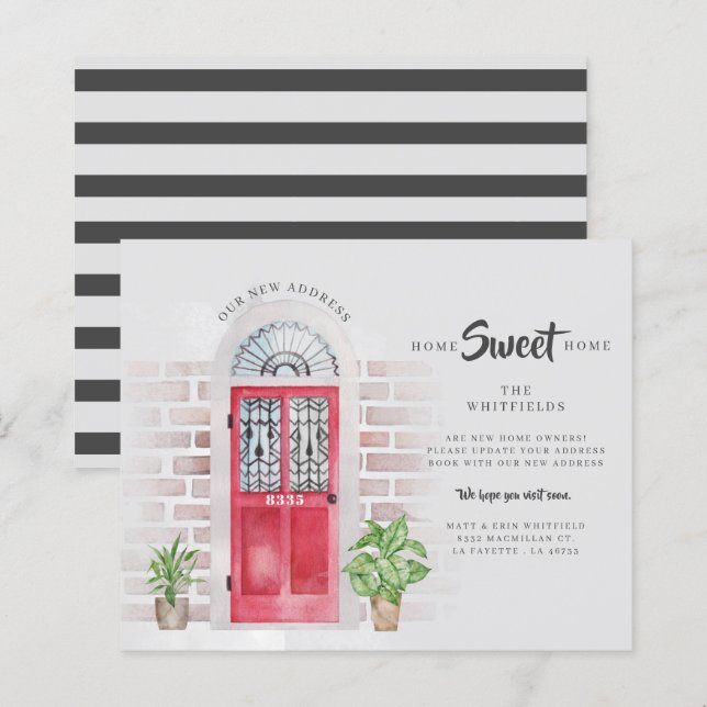 Mudamos de Anúncio de Movimentação de Endereços (Frente/Verso)