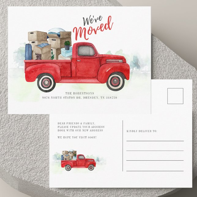 Mudamos de Anúncio de Movimentação de Endereços (We've Moved Change of Address Moving Announcement)