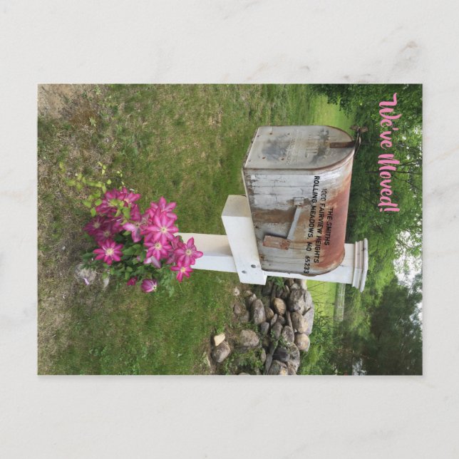 Mudamos de Endereço! Cartão Postal (Frente)