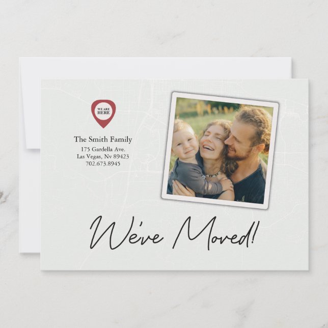 Mudamos de Mapa do Cartão de Endereço (Frente)