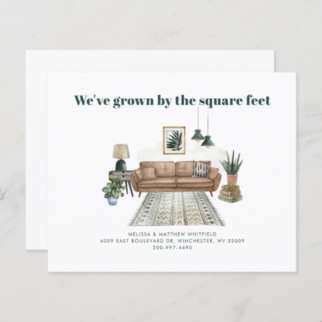 Mudamos o anúncio de movimento do Chic Boho (Frente/Verso)