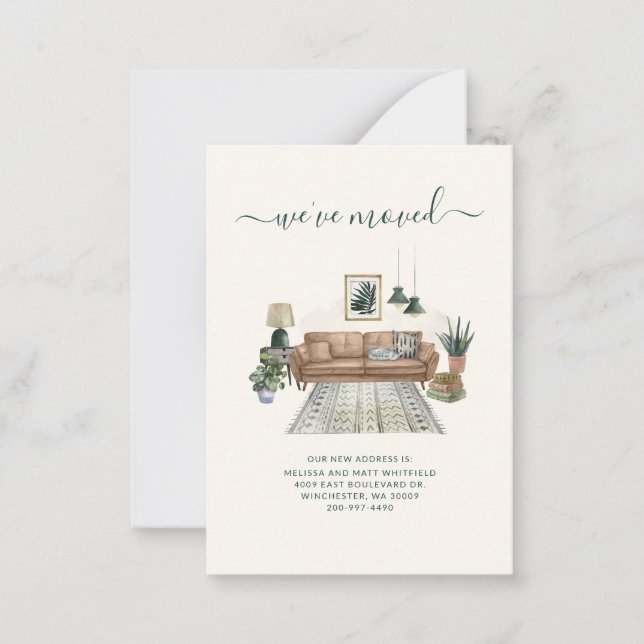 Mudamos o anúncio de mudança da Sala de Estar Boho (Frente)