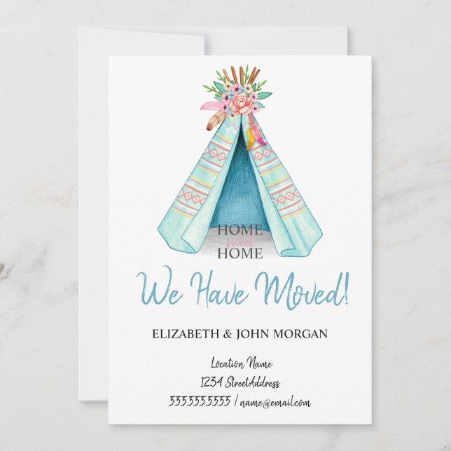 Mudámos, Tribal Tent Boho Em Movimento (Frente)