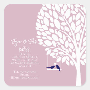 Mudança da árvore genealógica das etiquetas de