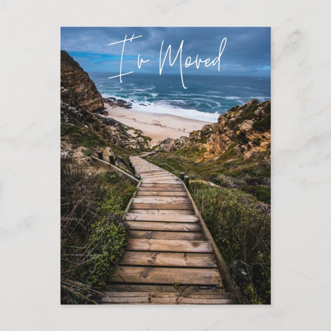 Mudança de Endereço Anúncio de Nova Morada Praia O (Frente)