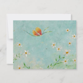 mudança de endereço do cartão de borboleta